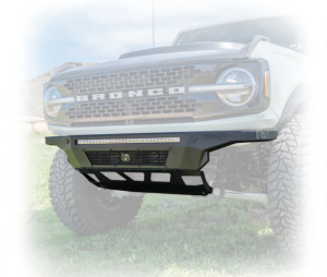 Ford Bronco Bumper - Front - TURN Offroad - Hyperlyte with Skid Plate - `21-`27